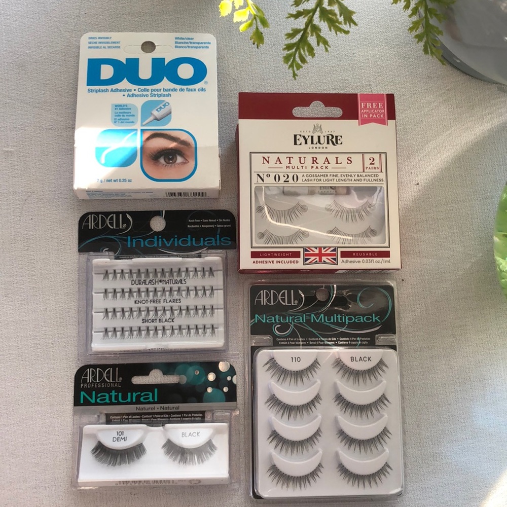 Lashes, Assortment. New. Never opened.